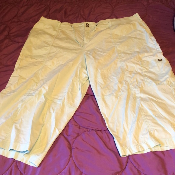 Mint green capris - Picture 1 of 3